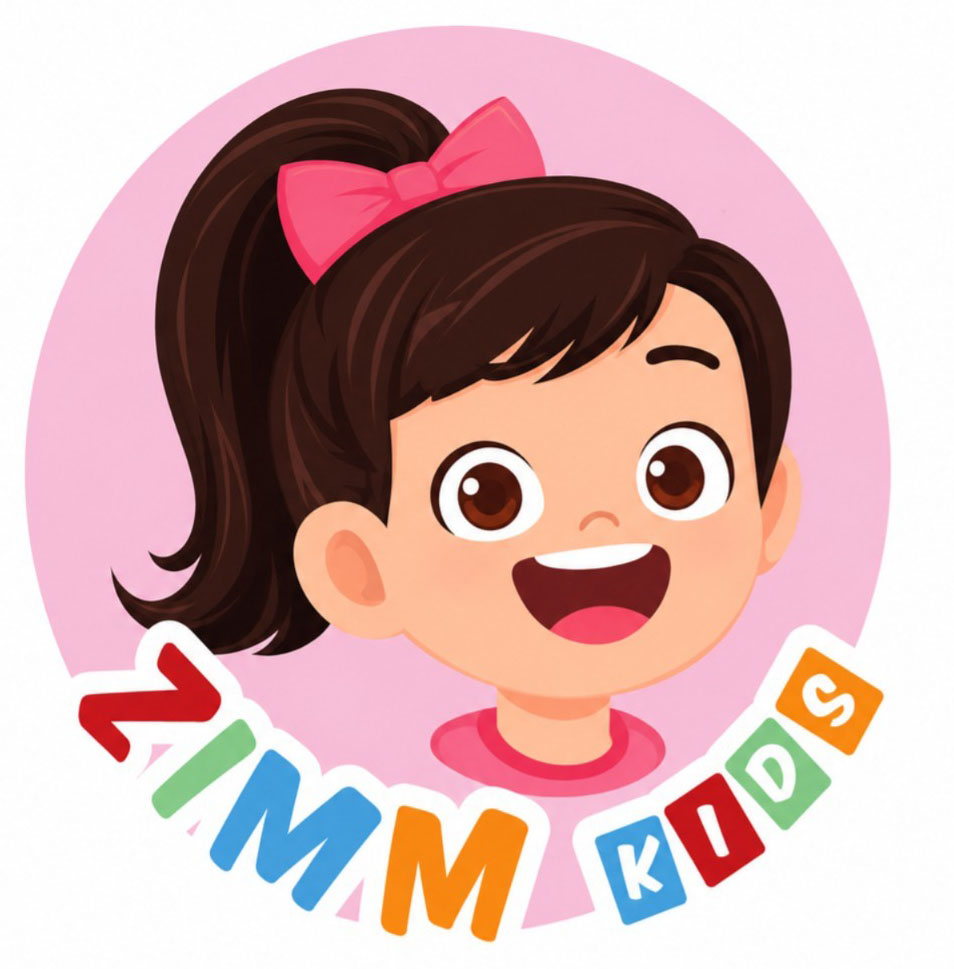 Mascote Zimm Kids — menina