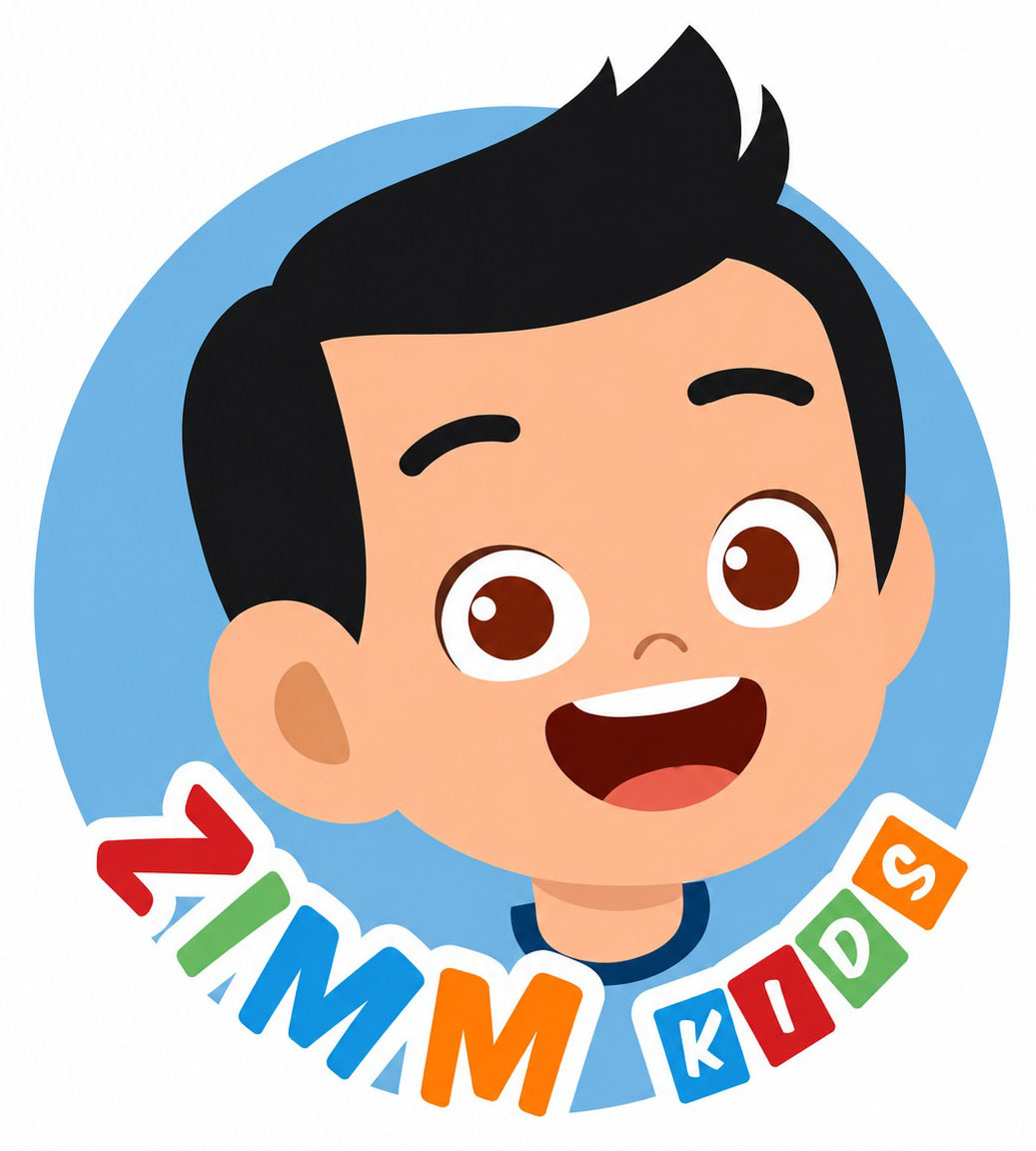 Mascote Zimm Kids — menino
